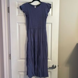 Cute blue Midi Dress